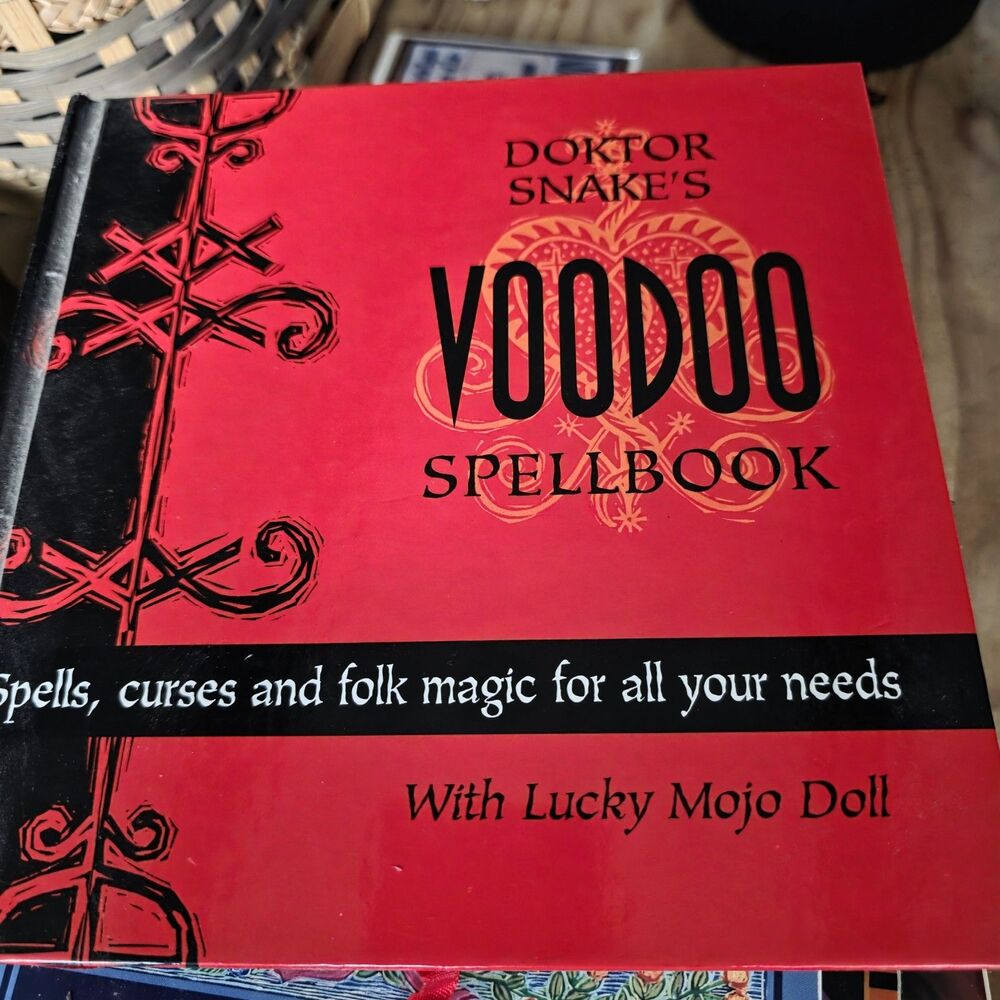 Doktor Snake's Voodoo Spellbook Spells Curses Folk Magic Wicca & Paganism